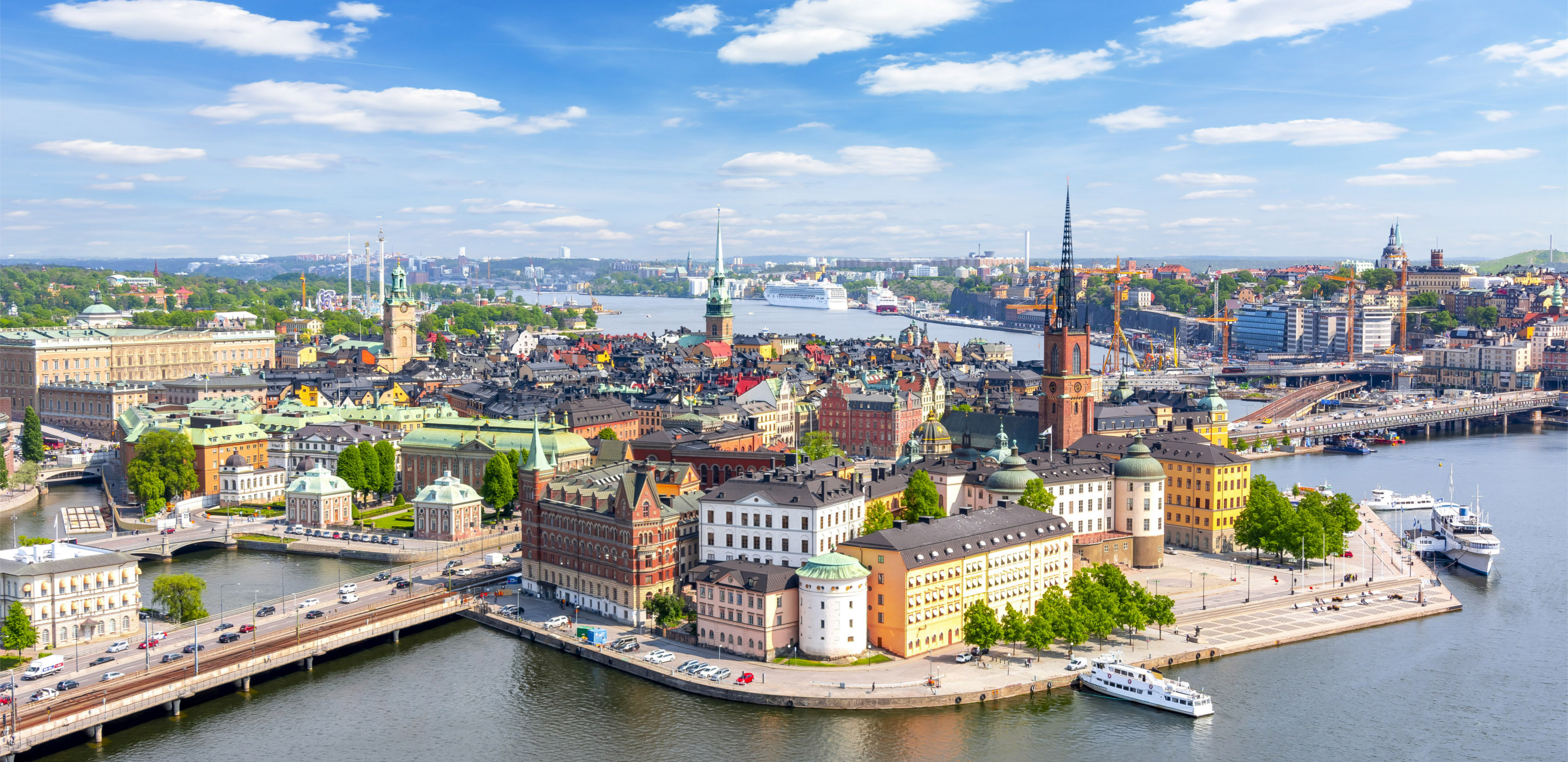 Altstadtinsel Gamla Stan in Stockholm