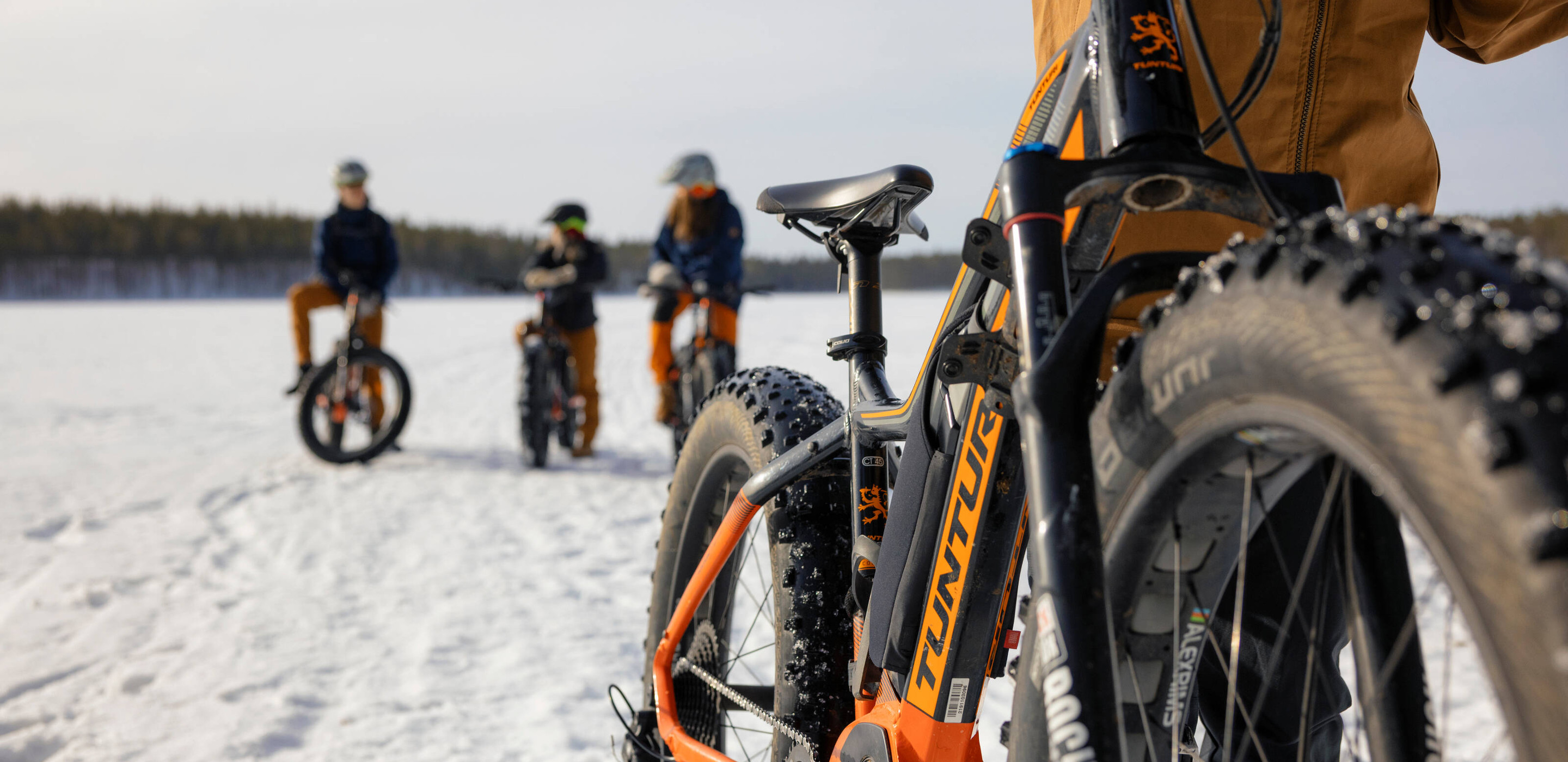 Fatbike Ausflug VisitSuomussalmi