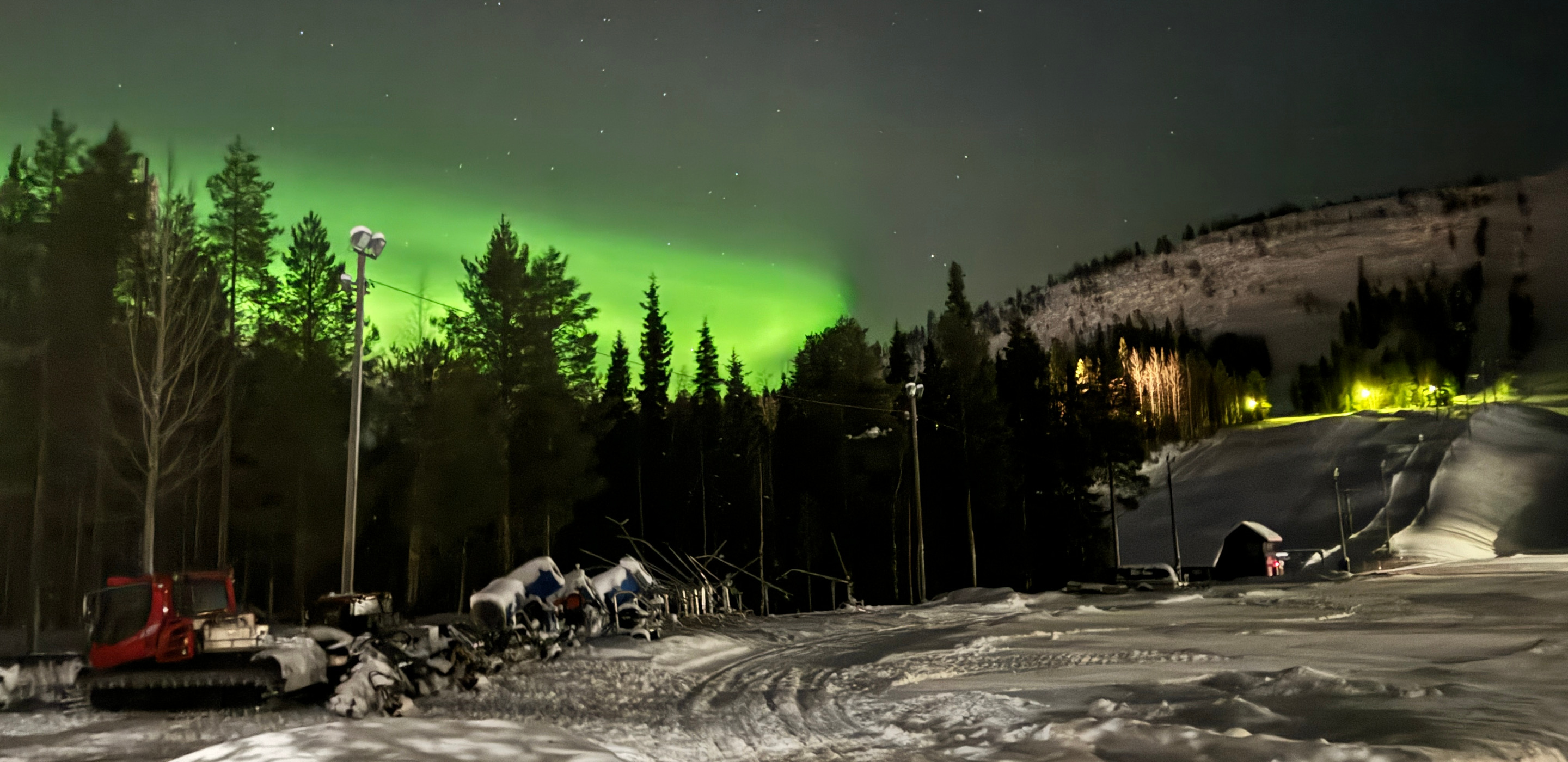 Sallatunturi Nordlichter Piste