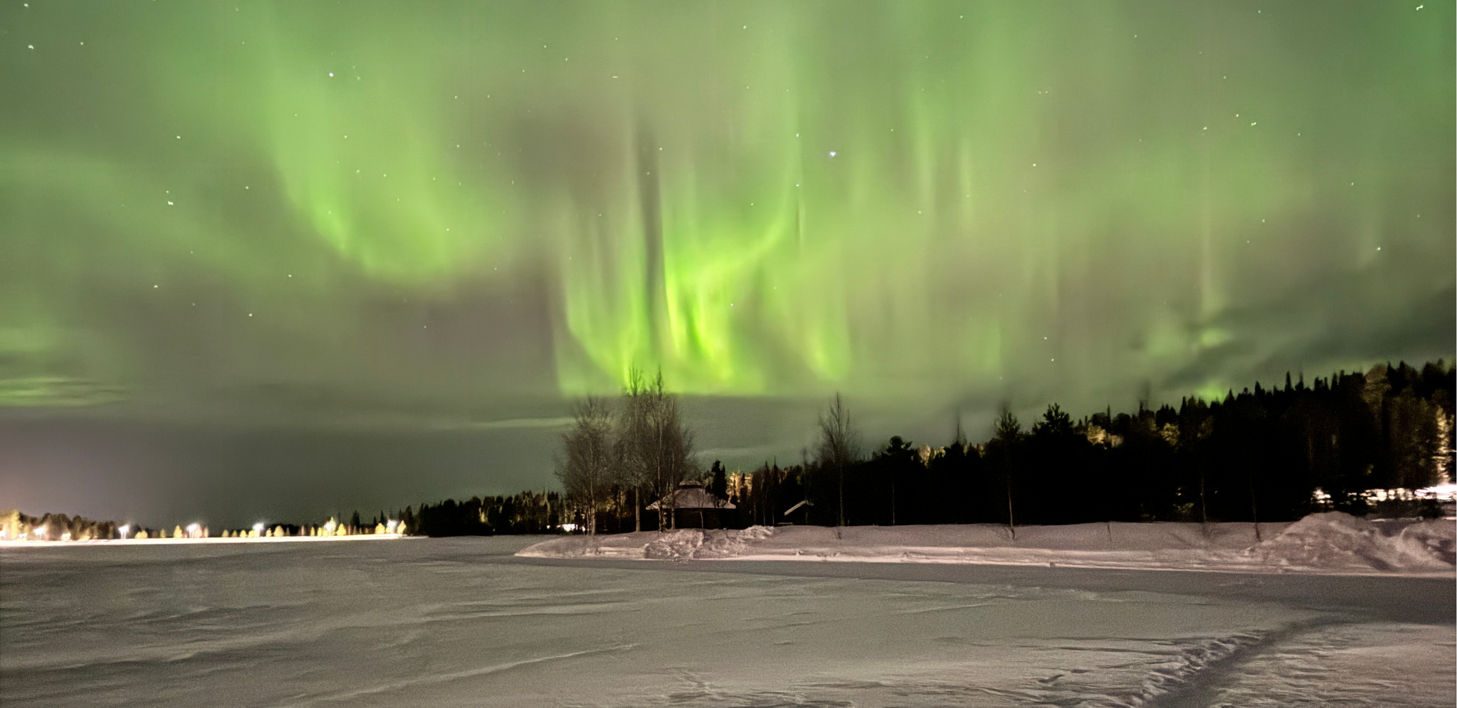 Sallatunturi Nordlichter See