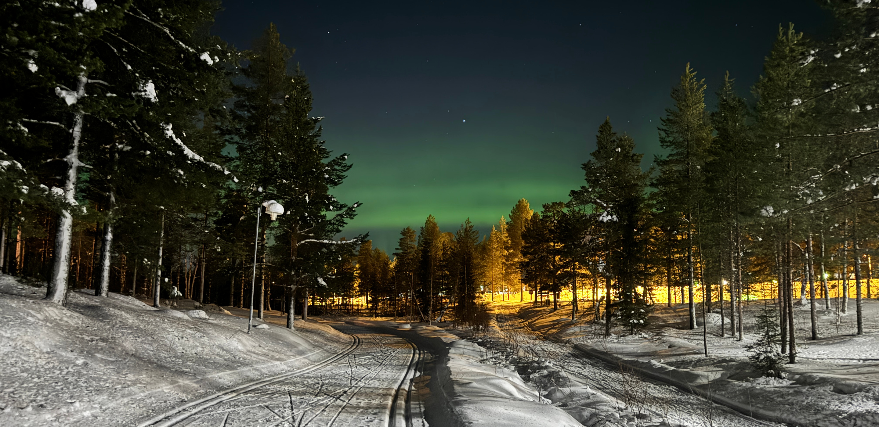 Sallatunturi Nordlichter Straße