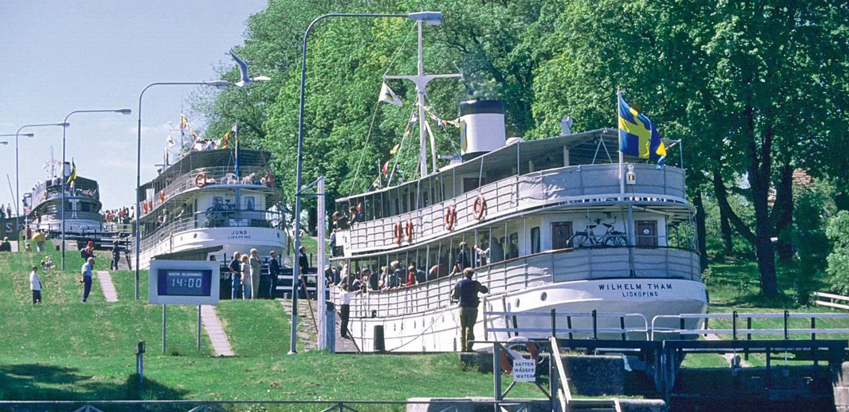 Schleusen - Göta-Kanal Schleusen des Göta-Kanals